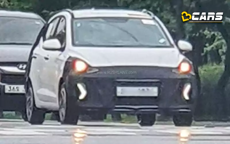 2022 hyundai grand i10 nios facelift spied